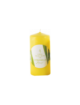 Candles Lemongrass - Zanzir - Z - H 10 cm - Ø 6 cm