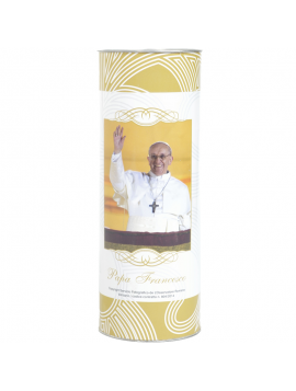 Votive Candle - Papa Francesco - 5 pz - 1988 - Cereria Muto